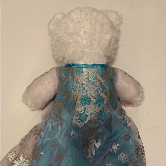 Build A Bear Frozen Elsa Bear with dress - Picture 4 of 5